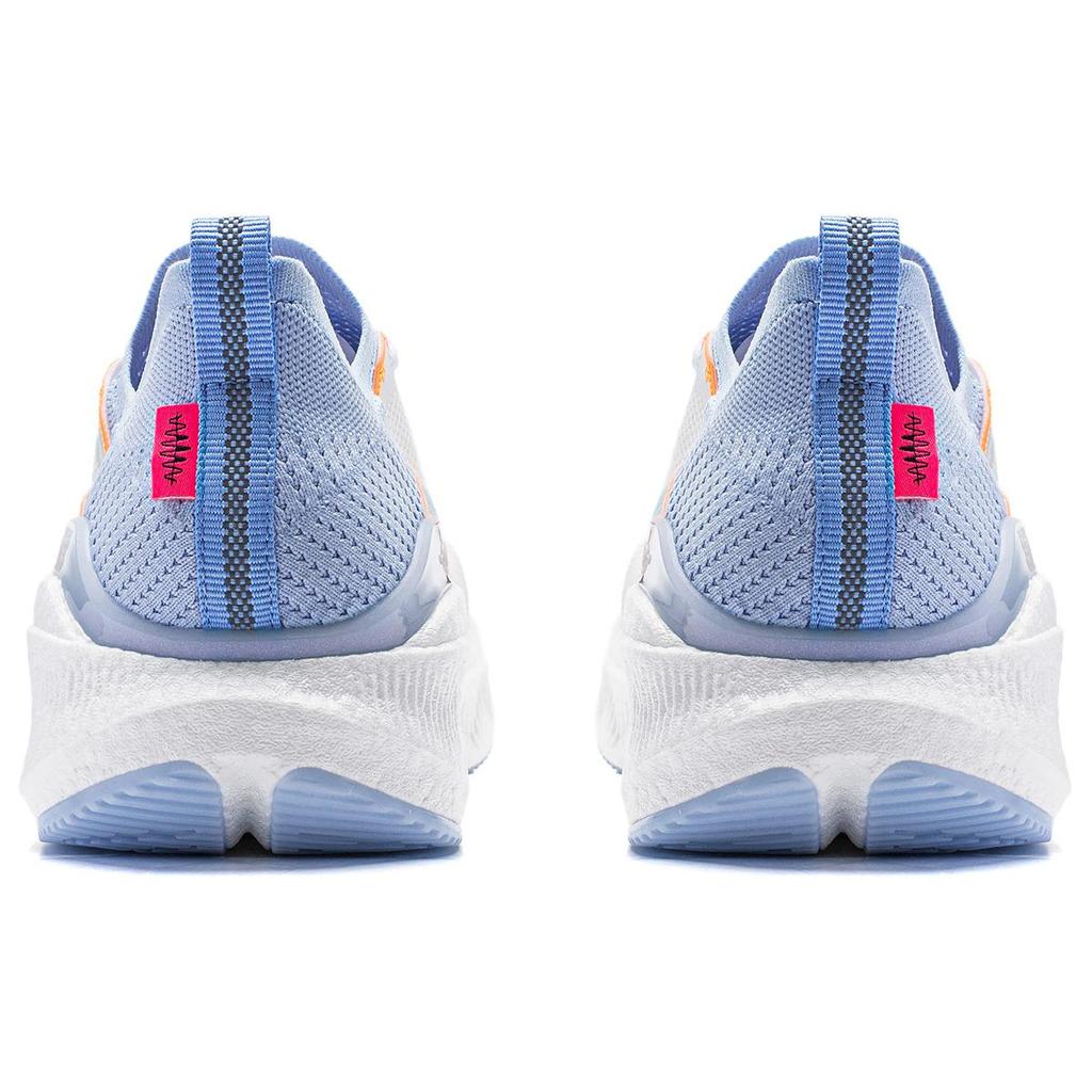 New LINING YueYing 3.0 Pro Running Shoes Men Low Top Standard White/Glacier Blue ARHU001-1