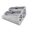 Bevelled Two Hole Pens Cutter Tool Double Hole Pencil Sharpener Office Sharpener Pencil Sharpener