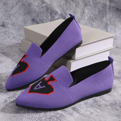 Модные новые весенне-осенние женские туфли на плоской подошве с заостренным носком, неглубокие туфли для женщин, повседневная обувь на плоской подошве, туфли на платформе, нескользящие мокасины