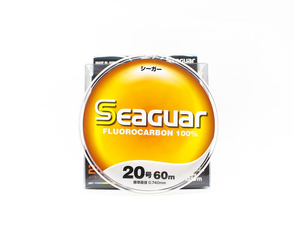 Seaguar Флюорокарбон 60 Лидер Леска 60м Размер 20 70lb (1408)