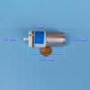 Воздушный насос монитора DC 3V-6V Mute, большой объем воздуха, воздушный насос 370 с металлической щеткой