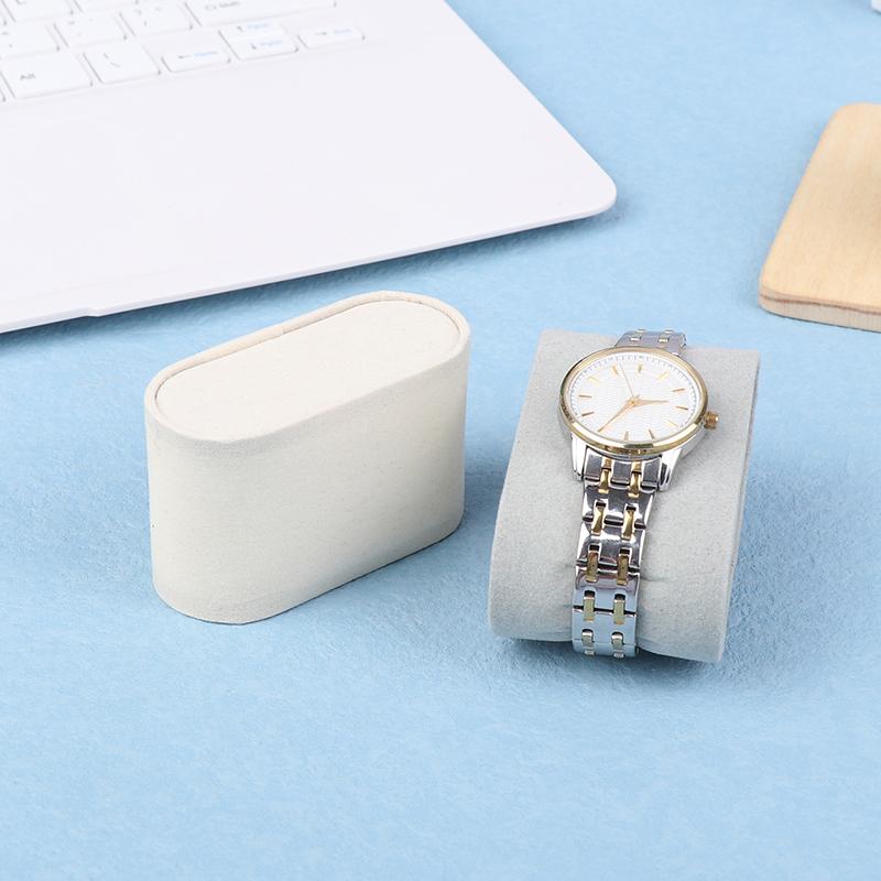 1 шт. Подушки для часов, ящик для хранения, портативные подушки для часов, подставка для наручных часов, держатель для браслета, органайзер, подушка для часов