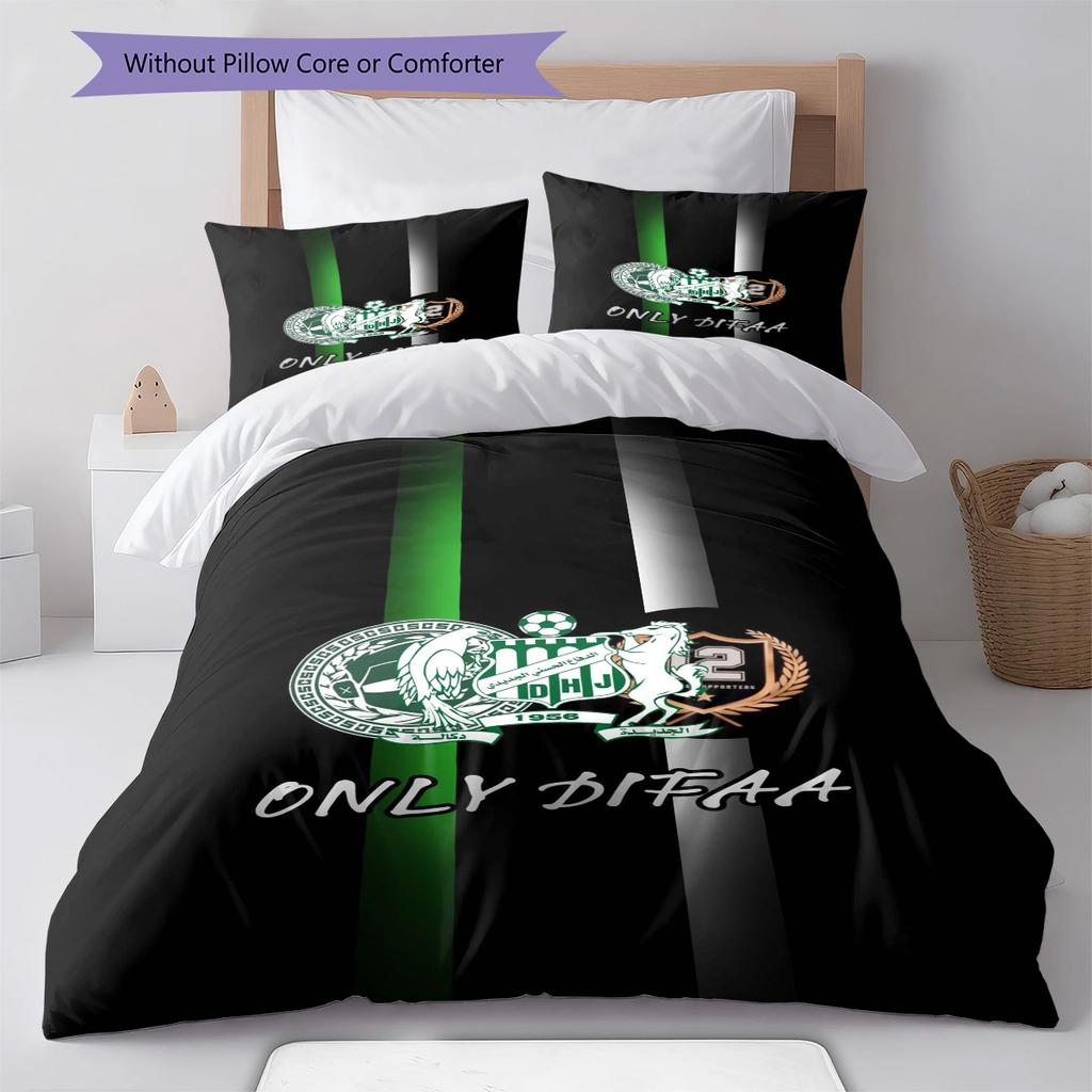 Difaa Hassani Jadidi DHJ Pattern Bedding Set Quilt Cover Pillowcase Home Decor Gift (1 * duvet cover + 2 * pillowcase, without cor