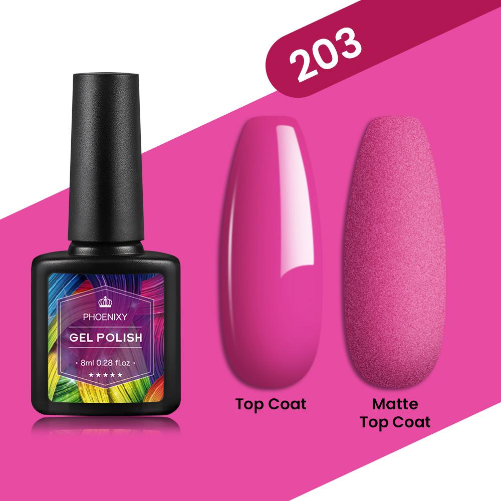 PHOENIXY 80 цветов, 8 мл гель-лак для ногтей, УФ-гель для ногтей, стартовый набор, замачиваемый гель-лак, гель-лак для ногтей, маникюр, DIY салон на дому