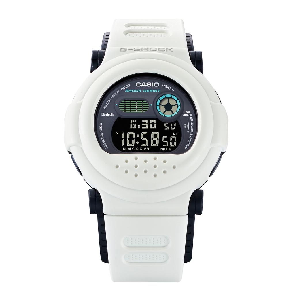 Casio Мужские кварцевые часы G-SHOCK с полимерным ремешком, водонепроницаемостью 200 м, ударопрочные G-B001SF-7