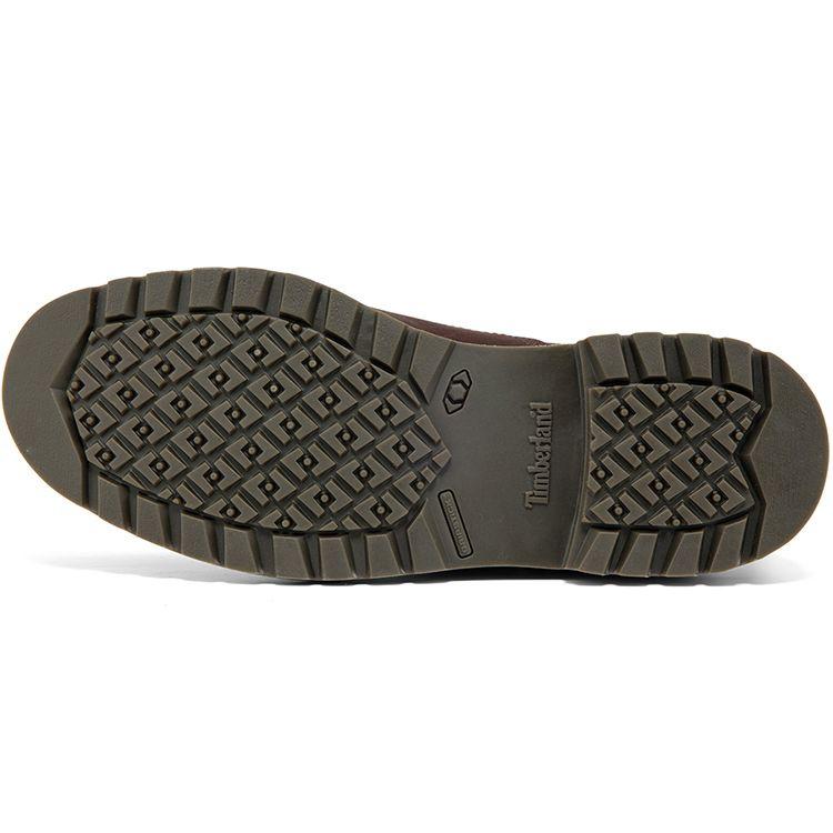 Timberland Larchmont Ankle Shock Absorbing Durable Height Increasing Casual Waterproof Outdoor Boots Men Boots Dark-Brown A44MGW