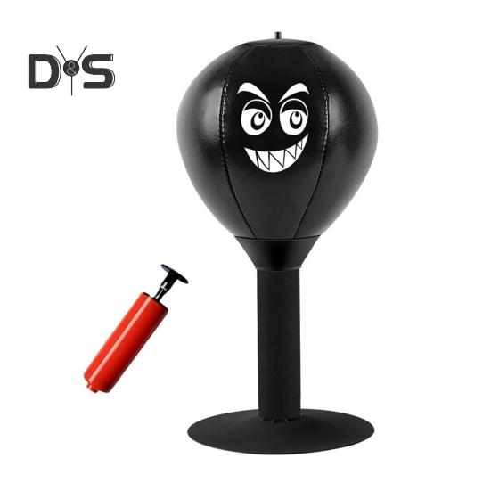 Desktop Punching Bag with Suction Cup Heavy Duty Stress Relief Boxing Speed Ball Kids Adults Reaction Speed Training Boxing Bag Home Office Desk Toy