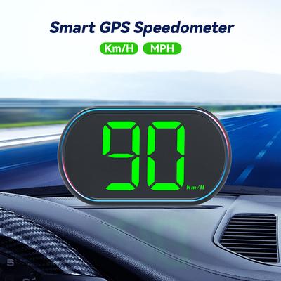 Автомобильный цифровой GPS HUD дисплей спидометр измеритель скорости для грузовика Plug and Play автозапчасти аксессуары с дисплеем км/ч или миль/ч
