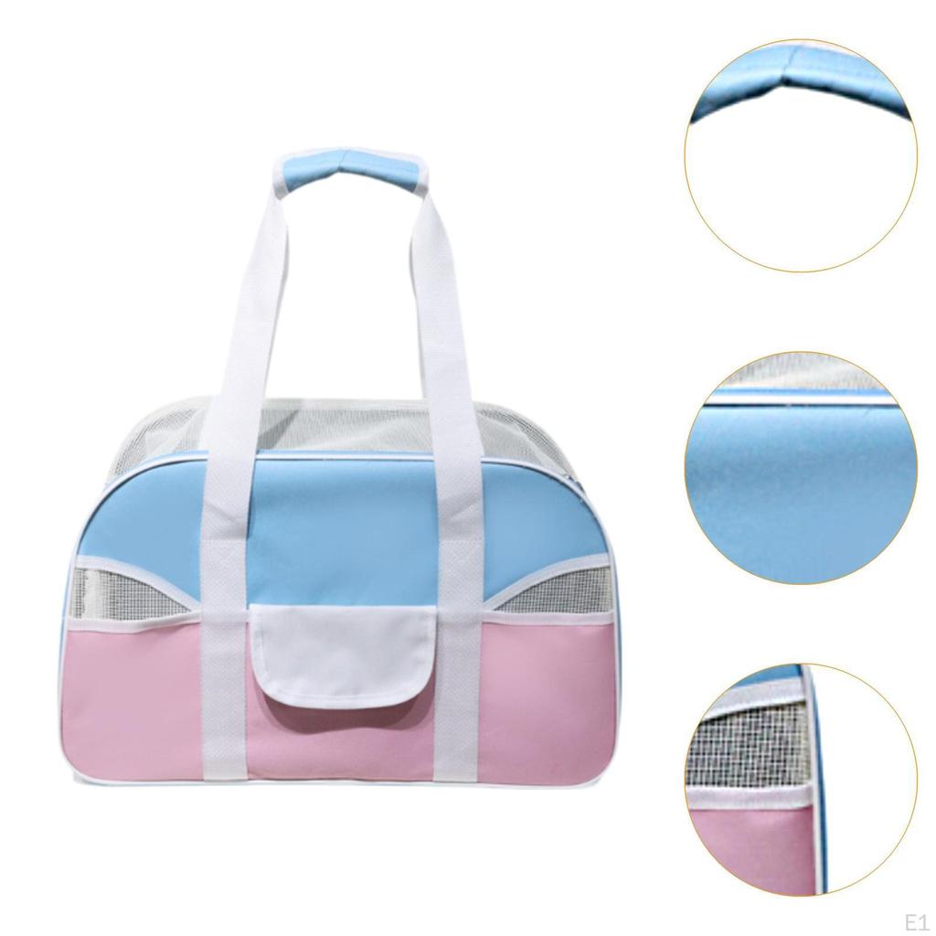 Дорожная сумка для домашних животных, дышащая сумка-переноска для походов, котят, щенков, котят