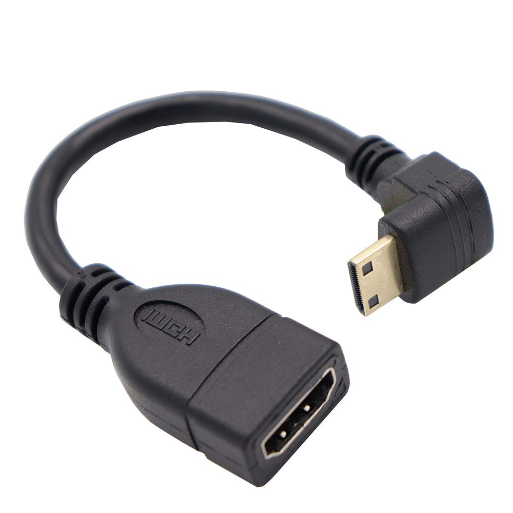 ViViSun Высокоскоростной Мини HDMI - HDMI Переходной Кабель HDMI Тип A Женский - HDMI Тип C Мужской Тип Позолоченный Разъем Высокоскоростная Передача Данных