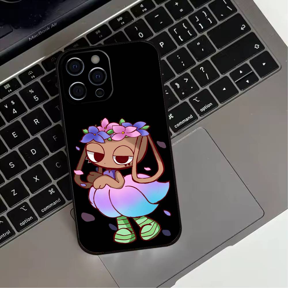 B-Bassie Phone Case For iPhone 17,16,15,14,13,12,11 Plus,Pro Max,XS,Soft Silicone Black Cover