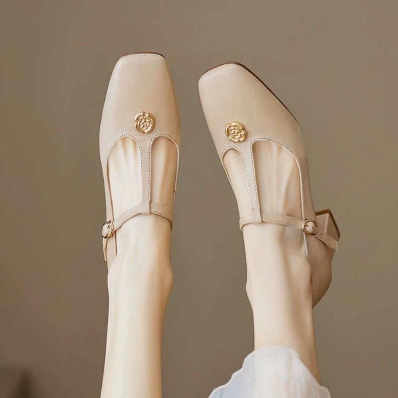 Мода Большой размер 35-42 Новые женские туфли-лодочки Мэри Джейн Модный бантик Толстый высокий каблук Туфли-лодочки Женские Вечерние Офисные туфли Женщина