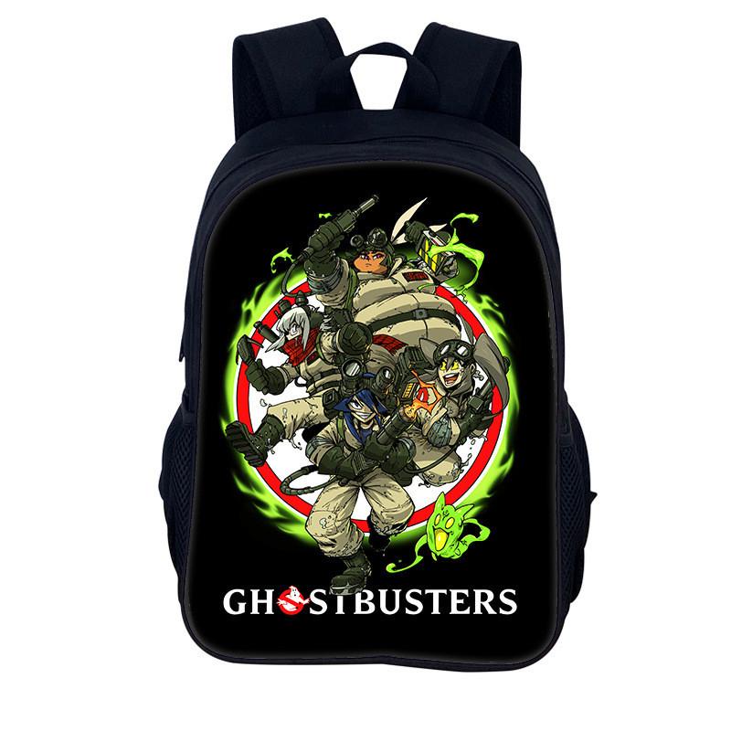 Ghostbusters Anime Backpack With 3d Printing And Nylon Fabric For Everyday Comfort