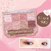 Canmake Petit Palette Eyes 03 Mignonne Ribbon Eyeshadow Palette with Pink 2.0g Tip,