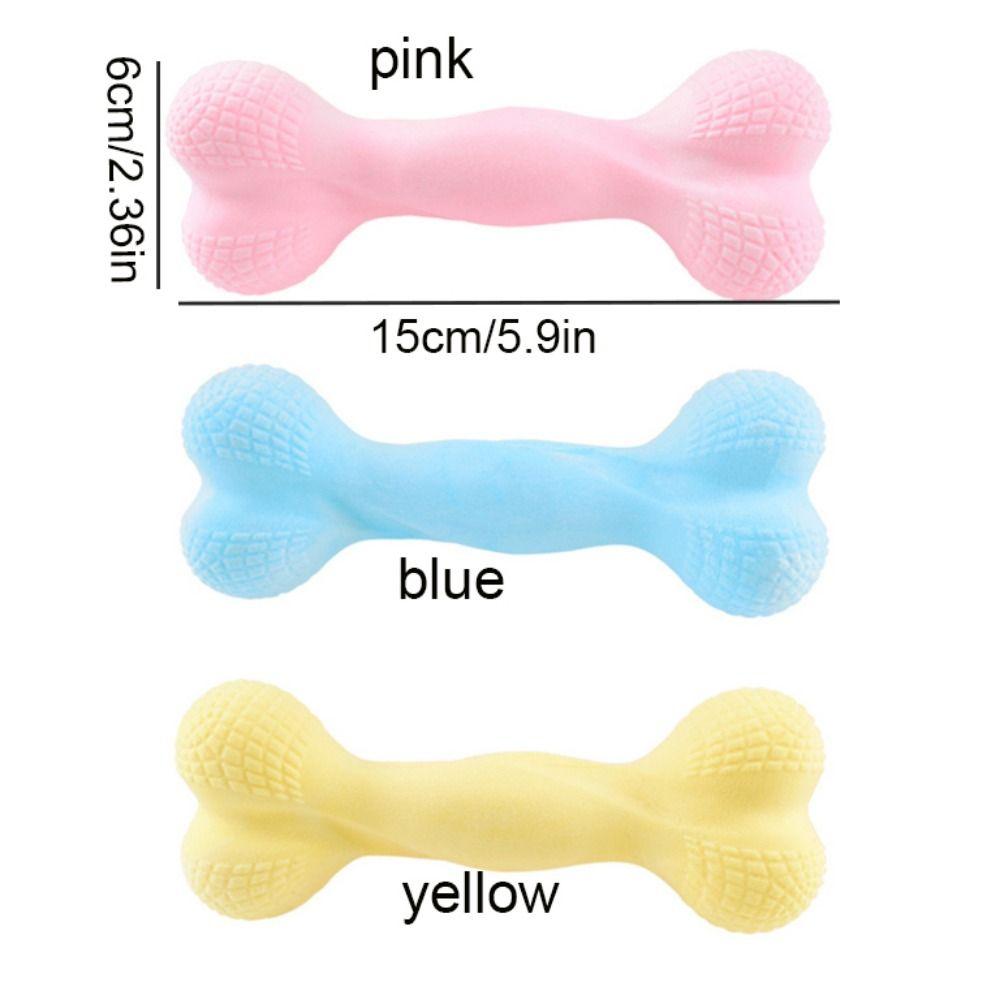 Игрушки для собак в форме костей, устойчивые к укусам, мягкие, для зубов собак, жевательные игрушки для зубов собак, чистка зубов