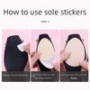 Наклейки на подошву для высоких каблуков: Противоскользящие, защита передней части стопы, щитки на пятке, толстая резина для износостойкости