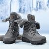 Winter Outdoors Snow Boots Ankle Boots Non-Slip Waterproof Thermal Northeast Plus Size Cotton Shoes Lightweight Cold-Proof Waterproof Men's Boots