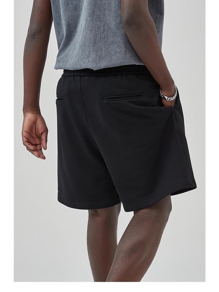 Мужские повседневные шорты ARTIE из двухниточного хлопкового трикотажа плотностью 380 г