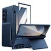 Чехол-подставка с держателем для карты и стилусом для Samsung Galaxy Z Fold 8 Ultra 7 6 5 Защита шарнира С прозрачным стеклянным защитным экраном