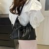 Y2K Bowknot Shoulder Bag PU Leather Bow Crossbody Bag Portable Bow Tote Bag  Daily