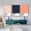 Цветные буквы Pantone, узоры для плакатов, розовый, желтый, зеленый, современная картина на холсте, настенные художественные фотографии, домашний декор для гостиной