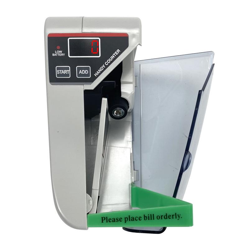 V30 Portable Handheld Multi-Currency USD Counter with Battery Adapter