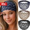 3pcs Elegant Lace Floral Headbands with Embellishments –Crochet Hair Accessories for Women, Perfect for Casual or Boho Style Outfits