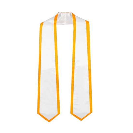 Student Graduation Ribbon 72 Inches Long Satin Graduation Strap Solid Color Smooth Border Design Ribbon Strap Parties Celebrations Accessory