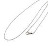 [Your and My Jewelry Box] Pure Platinum (Pt999) (with Mint Certification Mark) Necklace Chain, Screw Type (50cm)