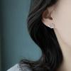 925 Sterling Silver Whale Earrings Women Simple Fashion Wedding Jewelry Accessories