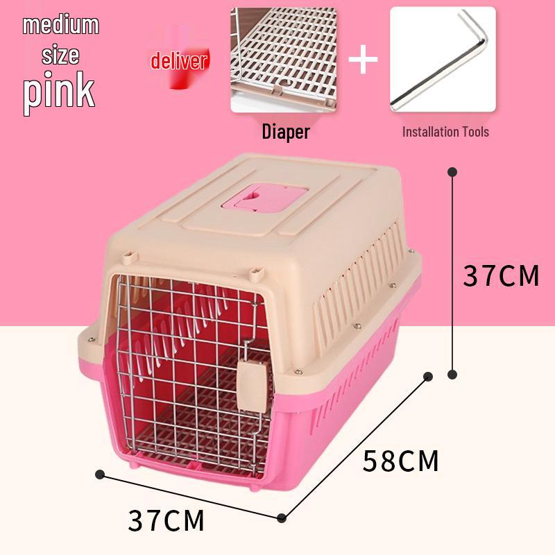 Портативная переноска для питомцев Air China: Клетка для кошки и собаки для путешествий