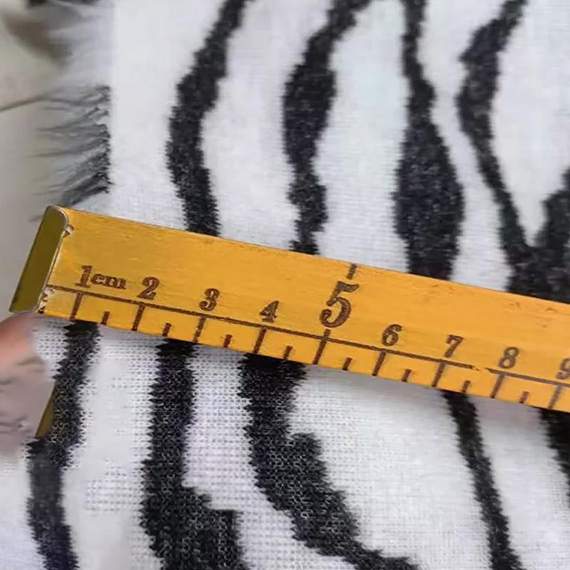0.5/1/2 Yards 10mm Imitation Rabbit Zebra Stripes Faux Fur Fabric for Sewing Winter Coats Scarf Blankets Handmade DIY Fabrics