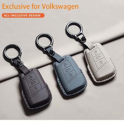 Чехол-брелок для автомобильного ключа для VW для VOLKSWAGEN Touareg Golf 7 MK7 Tiguan Passat, Atlas MK2 для SEAT Ateca Leon FR 2 для Skoda
