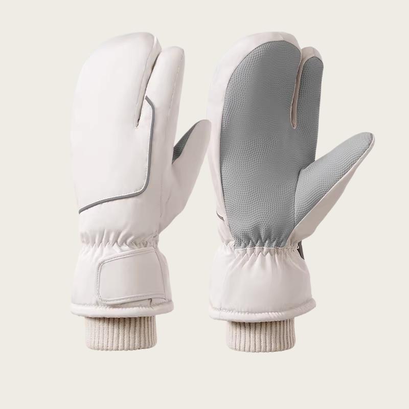 Custom Logo Outdoor Snowboarding Waterproof Winter Warm Touch Screen Ski Gloves