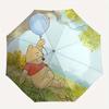 Winnie-the-Pooh, Tigger Automatic Opening and Closing Umbrella, Compact Travel Umbrella, Lightweight and Portable, Suitable for Beach Commut