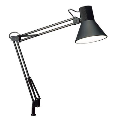 Светодиодная настольная лампа Yamada Shomei из сплавной стали, черная, лампочка E26LED, дневной белый свет, Z-LIGHT Z-108NB