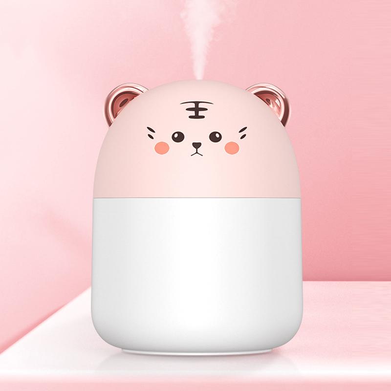 1PC Humidifier Night Light Cute Air Humidifier Diffuser Essential Oil Diffuser Air Freshener Room Aromatherapy Humidifier
