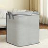 Wardrobe Storage Bag Zipper Closure with Handle Clothes Storage Basket Closet Organizer