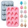 Christmas Silicone Baking Mold, Christmas Tree Holiday Silicone Mold Soap Candy Mold For Chocolate Jello Baking Mold