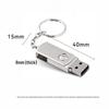 OLOEY Мини Компактный Металлический USB-накопитель