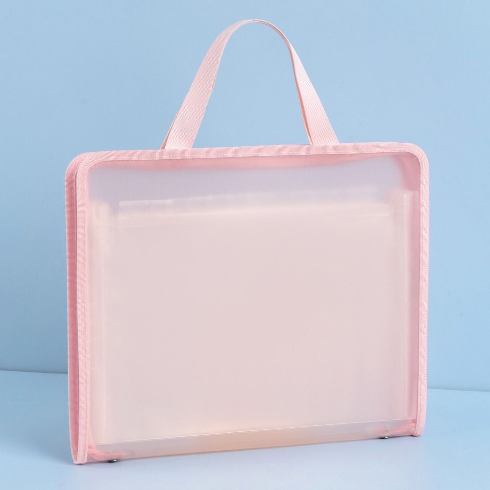 Деловая сумка-портфель формата А4 Сумка-органайзер Высокой вместимости Папка для файлов формата А4 Портативная Бумага для тестов