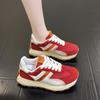 Мода 2024 Весна и Осень Женская Дышащая и Удобная Спортивная Обувь Повседневная Спортивная Обувь На Толстой Подошве