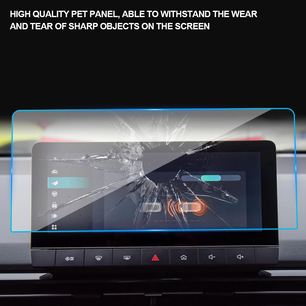 2 шт. автомобильная панель передач, приборная панель, навигация, внутренний экран, защитная пленка TPU, наклейка против царапин, защита для MG MG4 EV 2024-23