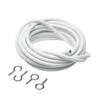 1Set White Window Cord Cable Net 2/3/4/5 Meters Curtain Track Wire New Wall Hanging Line