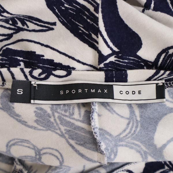 SPORTMAX CODE Комбинезон с ручками Короткий рукав Туника S Темно-синий цельный Женский Б/у