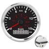 85mm GPS Speedometer 0‑17MPH 15 Knots IP67 Red Backlight LCD Display for 12 24V Cars Boats Yachts RVs