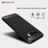 Case - Samsung - Galaxy S8 - Shockproof - Flexible - Carbon Fiber - Black