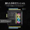 Corsair Корпус для ПК 6500X RGB Micro ATX с двумя камерами и вентилятором iCUE LINK RX120, черный CC-9011269-WW