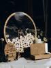 Heart-Shaped Transparent Guest Book for Weddings & Events