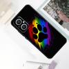 Чехол с дизайном лапки кошки и собаки для OPPO Reno 10 Pro 11 F 8T 4Z 5Z 4 5 6 7 8 Lite OPPO Find X5 X6 Pro X2 X3 Lite Чехол